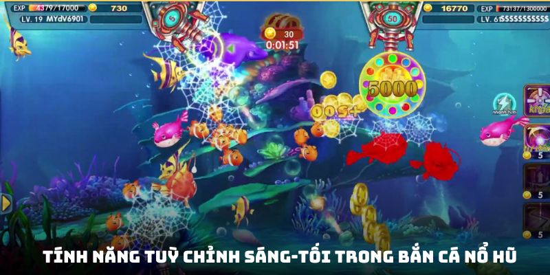 2 chế độ sáng tối được chọn tuỳ thích