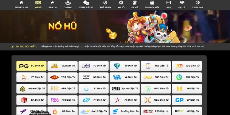 Ưu điểm khi trải nghiệm quay hũ tại Nohu88