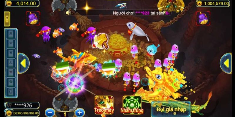 Hệ thống phòng game Tam Tiên bắn cá
